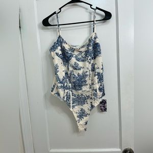 NWT Cider Toile de Joey cottage core body suit